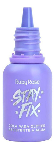 Cola Para Glitter Resis A Água Stay Fix Hb580 Ruby Rose 15ml