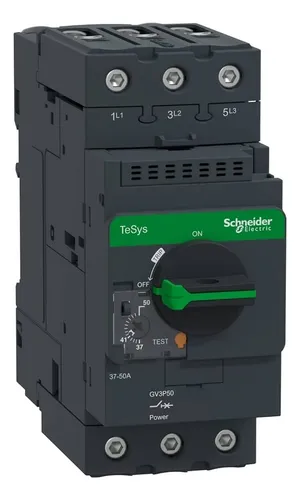 comprar Disjuntor Motor 37-50a 50ka Schneider - Gv3p50