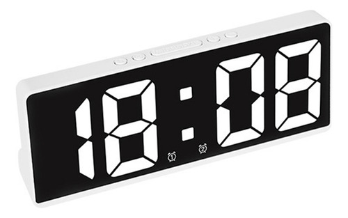 Despertador Digital Reloj Led Simple De Pantalla Grande Digi