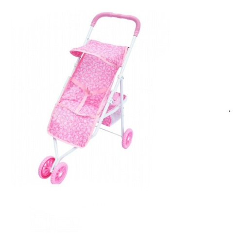 Imagen 4 de 5 de Juguete Cochecito Muñeca Happy Coche Niñas Hora Jugar Cesta