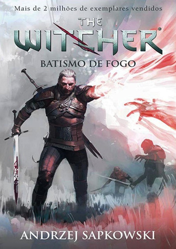 Livro: Batismo De Fogo - The Witcher - Vol. 5  - Capa Game