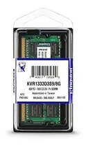 Comprar  8gb Ddr3 1x8gb Kingston Kvr1333d3s9\u002F8g Sodimm Notebook