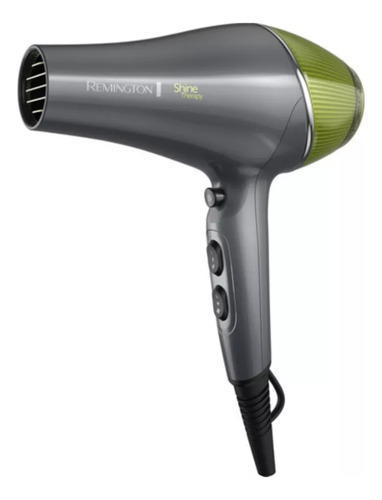 Secador De Pelo Remington Shine Therapy D18a Gris Y Verde 22