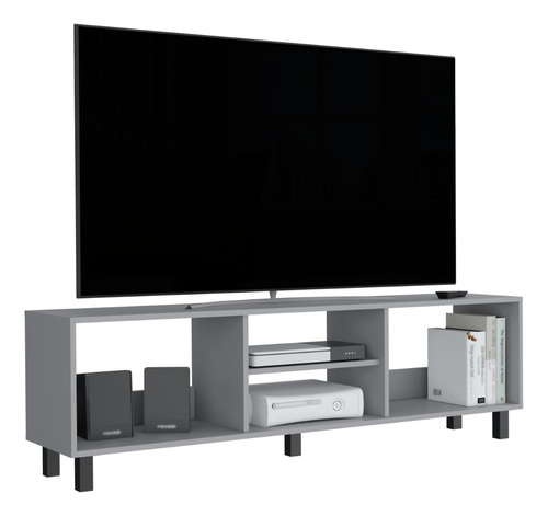 Rack Para Tv 70'' Tunez 160 Rta Gris Color Gris oscuro