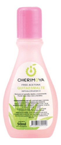 Quita Esmalte Con Keratina Cherimoya