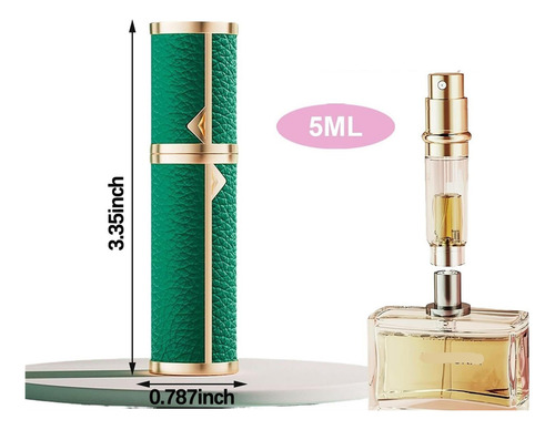 // 5ml Atomizador Perfume Recargable Botella Rociadora