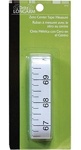 Dritz Longarm 3712 Centro Cero Cinta Métrica, 3/4 X 144 PuLG