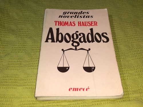 Abogados - Thomas Hauser - Emecé