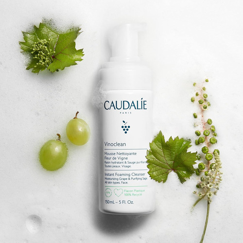 Caudalie Limpiador Espumoso Instantáneo, 150 Ml