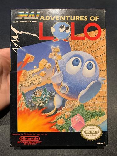 Adventures Of Lolo Nintendo Nes (Usado)