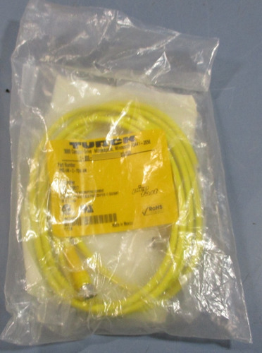 Turck Pkg 4m-2-psw 4m Electrical Sensor, Cable U99-1 Ccv