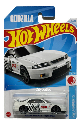 Hot Wheels 2024 Nissan Skyline Gt-r Bncr33 Godzilla Jimports