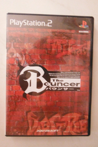 Ps2 Playstation 2  The Bouncer Accion Aventura Anime Japones