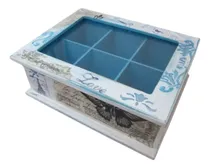 Comprar 3) Caja De Te Con Vidrio, Diversas Medidas*