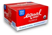 Comprar Edulcorante Equalsweet Clásico 400 Sobres - Pack 4 Cajas