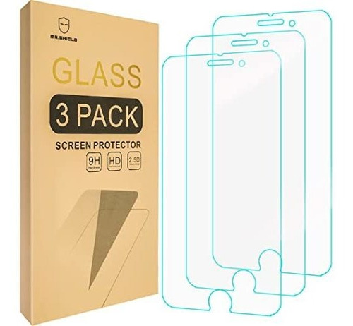 [3-pack] Para iPhone 7 Plus/iPhone 8 Más Protector De 9ijsd