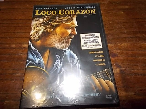 Dvd Original Loco Corazon - Bridges Gyllenhaal - Sellada!