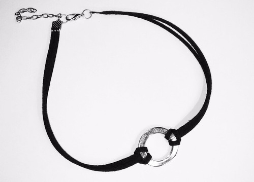 Gargantilha Choker Circulo Colar Livia Outro Lado Do Paraíso