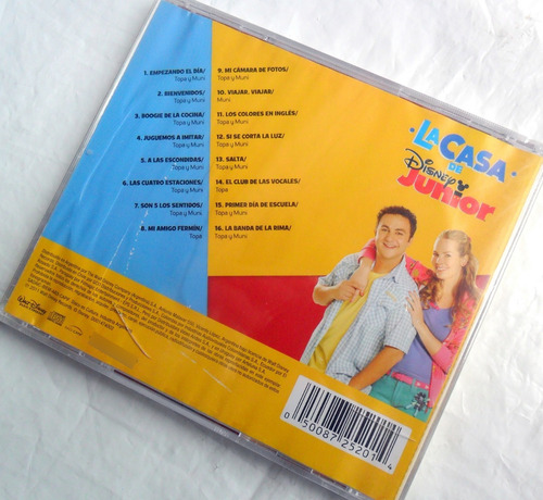 Casa De Disney Junior Con Topa Y Muni * Cd Nuevo En Stock !