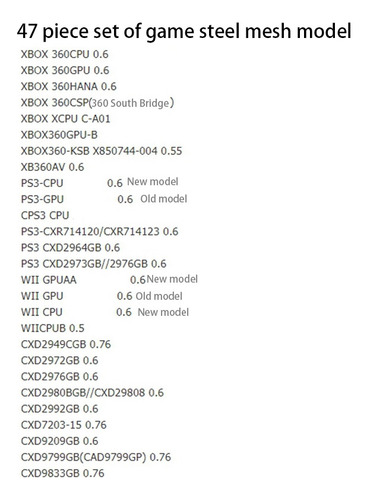 47 Unidades/conjunto De Consoles De Jogos Com Aquecimento Di