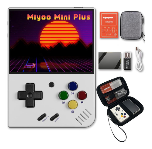 Consola De Jogos Portátil Fingerevo Miyoo Mini Plus Branca