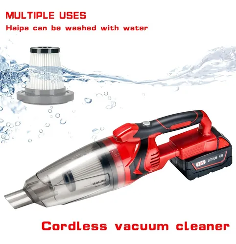 Aspiradora Inalámbrica Ironfist Para Baterías Milwaukee M18,