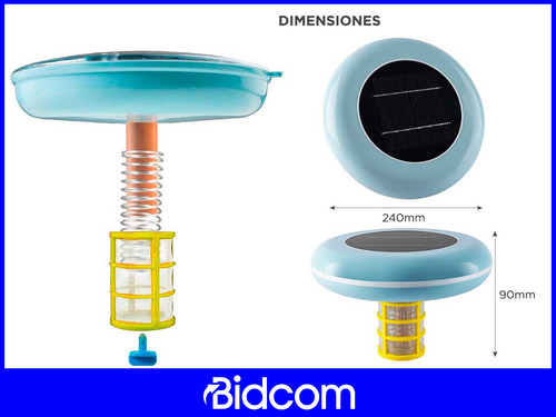 Boya Anti Sarro Ionizador Picsina Gadnic Ahorra Cloro Pileta