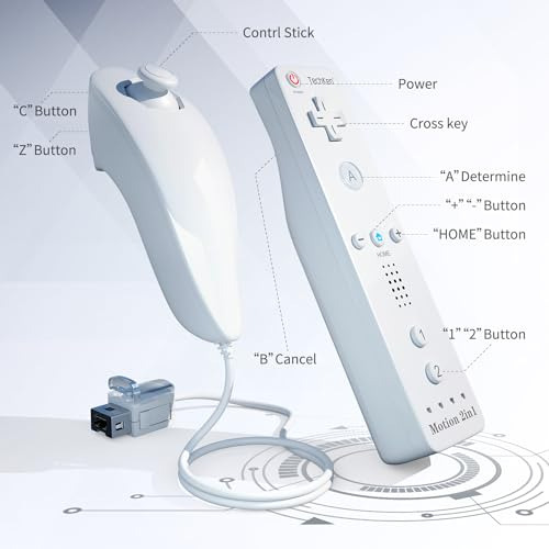 2 Pack Wii Remote Con Wii Motion Plus Inside | Controlador S