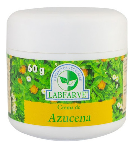 Crema De Azucena Labfarve Frasco X 60 Gr