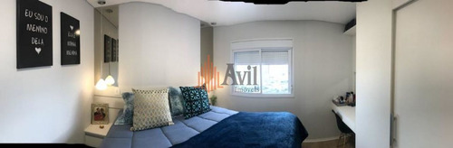 Imagem 8 de 14 de Apartamento Com 3 Dormitórios À Venda, 93 M² Por R$ 1.080.000,00 - Anália Franco - São Paulo/sp - Av1411