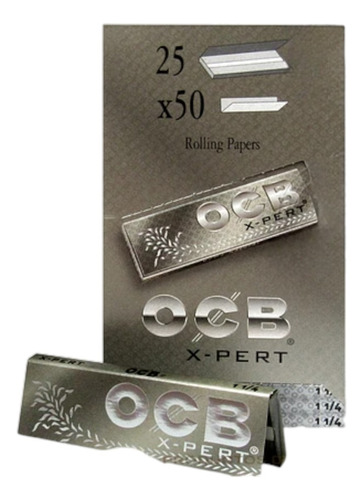 Papelillos Ocb Xpert 1 1/4 - Display 25 Libritos 