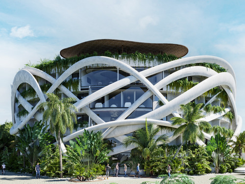 ¡tu Paraíso En Tulum! Departamento Moderno Con Vistas Increíbles