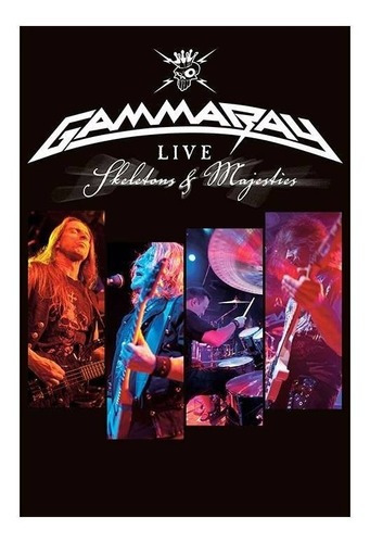 Gamma Ray - Skeletons & Majesties Live - 2 Dvds Nuevo