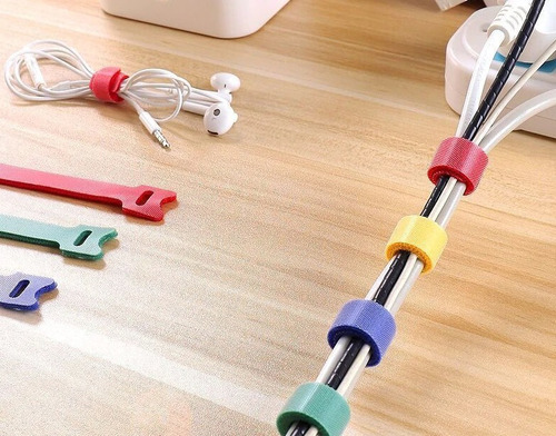 Velcro Cintas Correas Multicolor 15 Und Ms V309