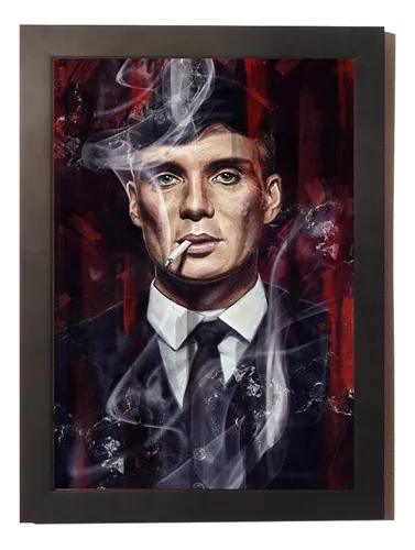 Poster Quadro Com Moldura Peaky Blinders Cillian Murphy