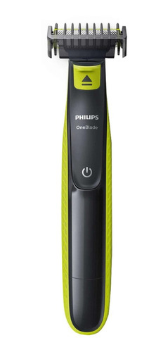 Imagen 1 de 5 de Afeitadora Philips OneBlade QP2521 verde lima y gris marengo 100V/240V