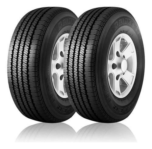 2 Pneus 255/60r18 112t Bridgestone Dueler H/t 684iii Ecopia