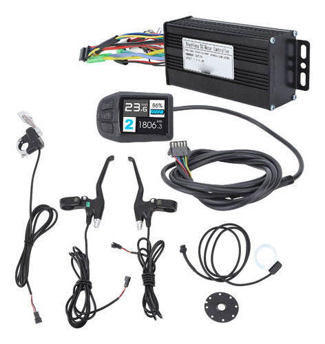 Controlador De Motor De Bicicleta Eléctrica 26a, Pantalla Uk