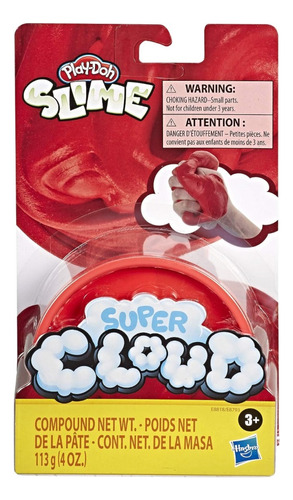 Play Doh Super Cloud Rojo 113 Gr Hasbro