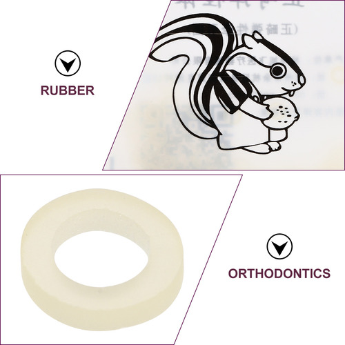 Bandas De Ortodoncia, Bandas De Goma Ortodóntica Pesadas, Pa