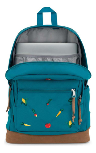 Mochila Jansport Right Pack Expressions Con Verduras Bordada