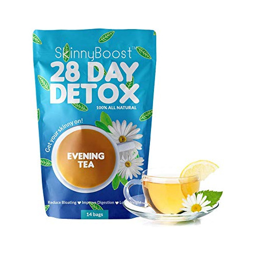 Skinny Boost Evening Detox Tea-14 Bolsas De Té En Total,