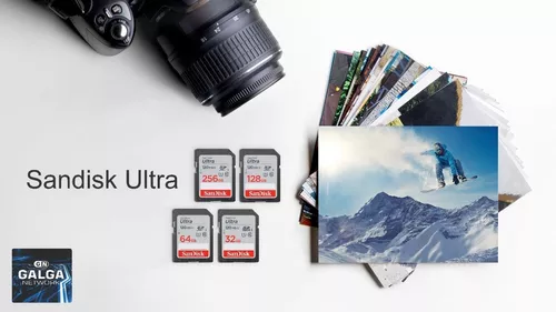  SanDisk Tarjeta de memoria Ultra SDXC UHS-I de 64 GB, 120 MB/s,  C10, U1, Full HD, tarjeta SD - SDSDUN4-064G-GN6IN : Electrónica