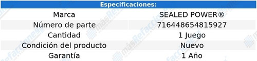 Bujes Perno Pistón Tahoe V8 6.5l 95 Al 99 Sealed Power