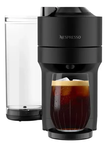 Cafeteira Nespresso Vertuo Pop+ Preta Café Espresso Preto | Frete