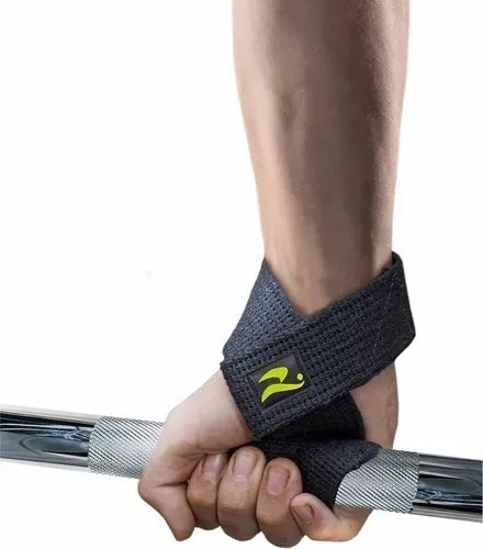 Strap Musculação Fita De Pulso Suporte Mão Realtex 1337