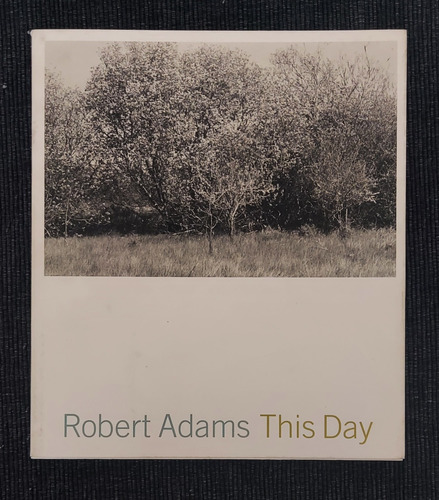 Libro De Fotografía Robert Adams