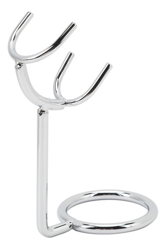 Soporte De Acero Inoxidable Para Brochas De Afeitar Manual,