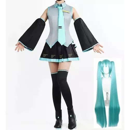 Disfraz De Miku Cosplay Comic-con-halloween