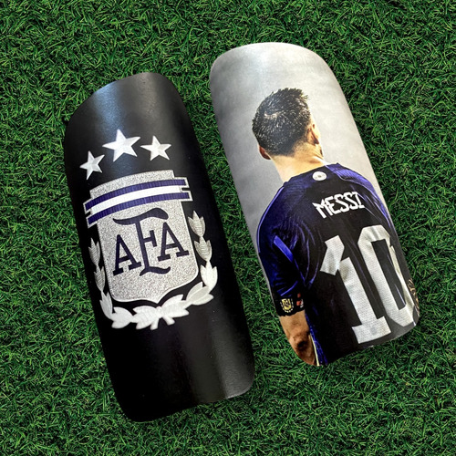 Canilleras Messi Afa Violeta